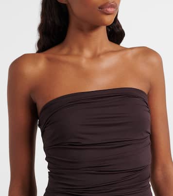 Gwyneth ruched bodysuit | Agolde