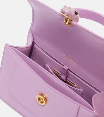 Henkeltasche Serpenti Forever Mini aus Leder | Bvlgari