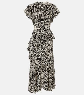 Midikleid Amaia aus Crêpe de Chine aus Seide | Ulla Johnson