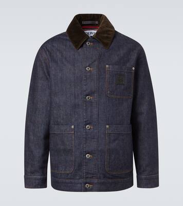 Chaqueta de denim con pana | Loewe