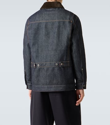 Chaqueta de denim con pana | Loewe