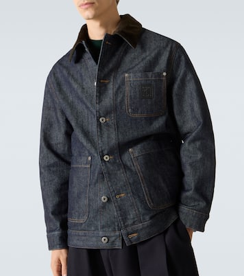 Chaqueta de denim con pana | Loewe