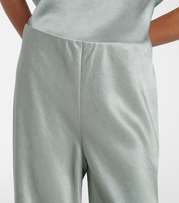 Satin wide-leg pants | Vince