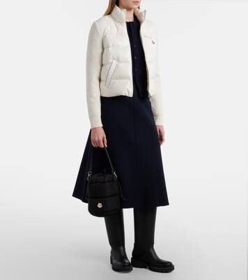 Cardigan matelassé en laine | Moncler