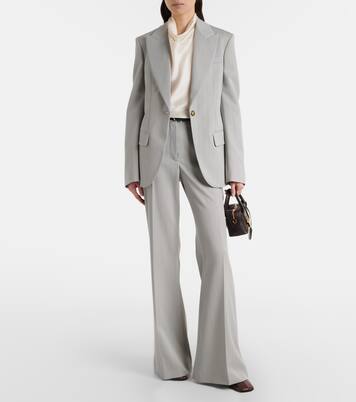 Striped wool blazer | Stella McCartney