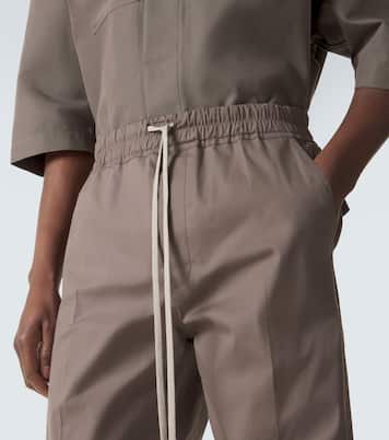 Pantalon droit Dietrich en coton mélangé | Rick Owens
