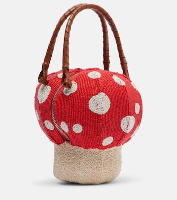 Verzierte Henkeltasche Shroom Mini | Staud