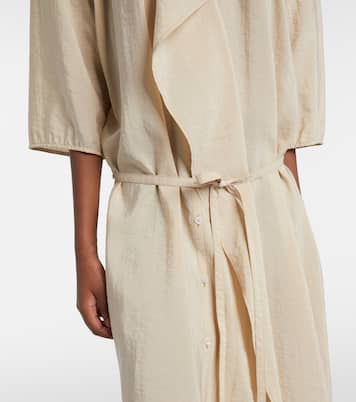 Hemdblusenkleid aus einem Seidengemisch | Lemaire