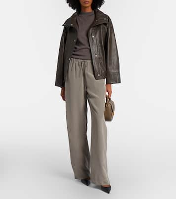 Pantalones anchos a rayas | Róhe