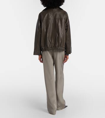 Pantalones anchos a rayas | Róhe