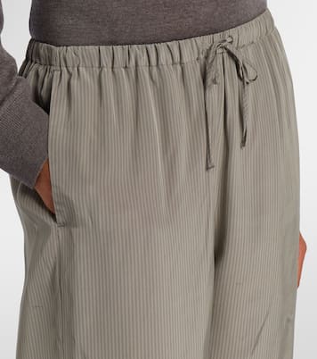 Pantalones anchos a rayas | Róhe