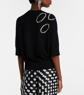 Verzierter Pullover aus Wolle | Dries Van Noten