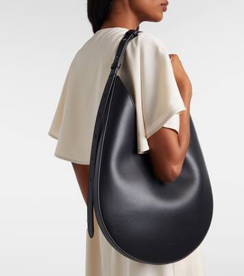 Medium leather shoulder bag | Aesther Ekme