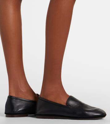Outdoor leather slip-on shoes | Lemaire