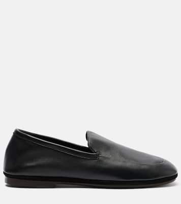 Outdoor leather slip-on shoes | Lemaire