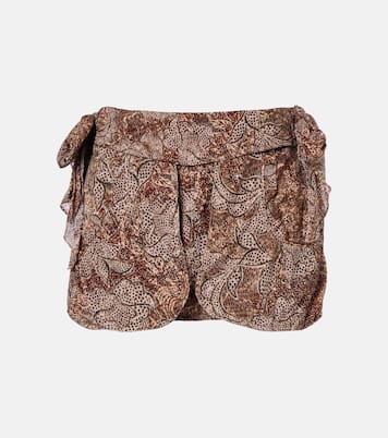 Coralie printed cotton miniskirt | Isabel Marant