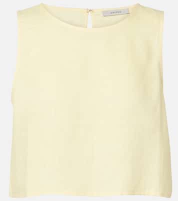 Kobe linen top | Asceno