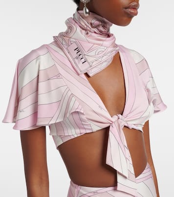 Tuch Occhi aus Seiden-Twill | Pucci