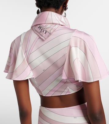 Tuch Occhi aus Seiden-Twill | Pucci