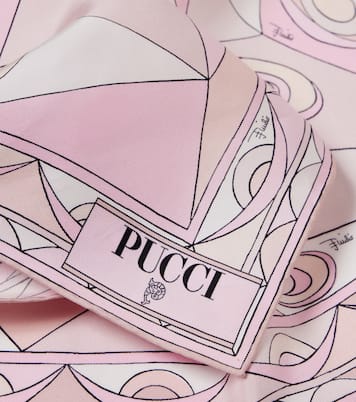 Tuch Occhi aus Seiden-Twill | Pucci