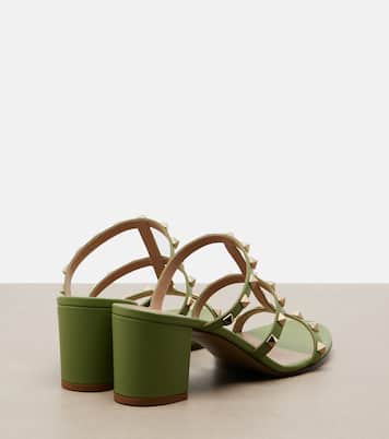 Rockstud leather sandals | Valentino Garavani