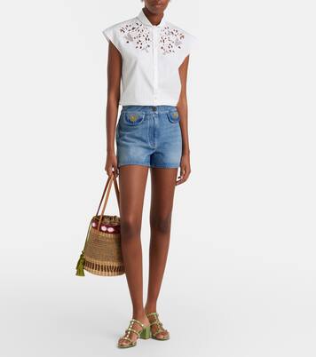 Rockstud leather sandals | Valentino Garavani