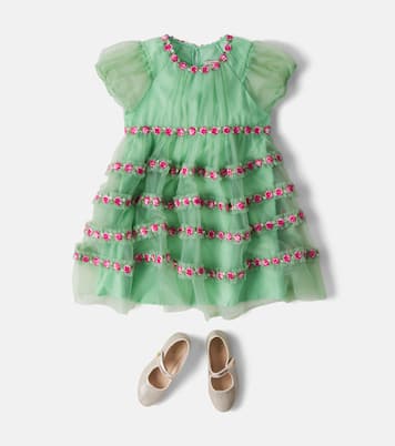 Joelle embroidered tulle dress | Konges Sløjd
