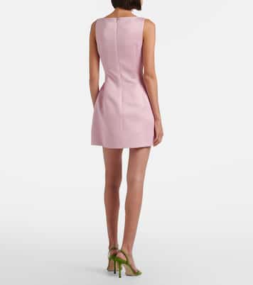 Ali floral-appliqué minidress | Leo Lin