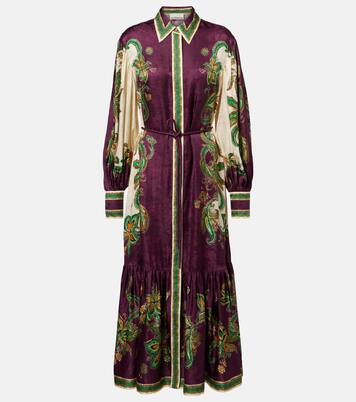 Ruthie printed shirt dress | Alémais