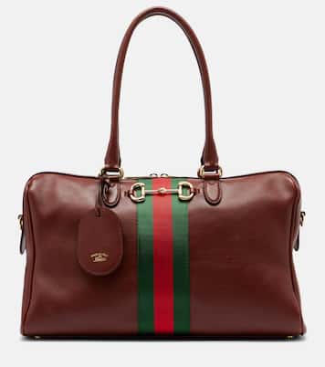 Bowling Bag Borsetto Large aus Leder | Gucci