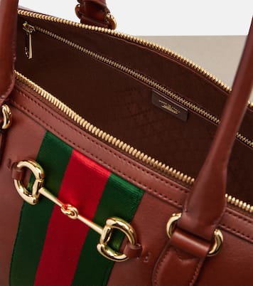 Bowling Bag Borsetto Large aus Leder | Gucci