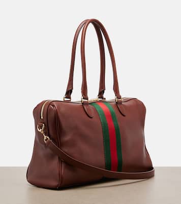 Bowling Bag Borsetto Large aus Leder | Gucci