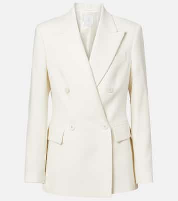 Double-breasted wool and cashmere blazer | Eleventy