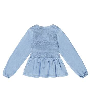 Top Rivi en denim | Molo