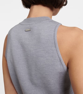 Verziertes Top aus Wolle | JW Anderson