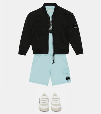 Bomberjacke aus Chrome-R | C.P. Company Kids