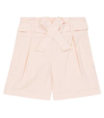 Nath tie-waist cotton shorts | Bonpoint