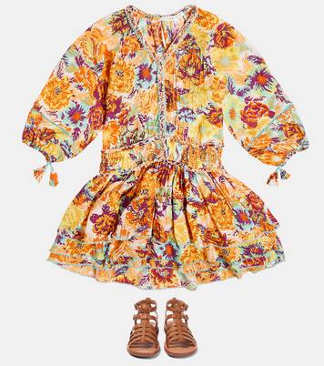 Ariel floral dress | Poupette St Barth Kids