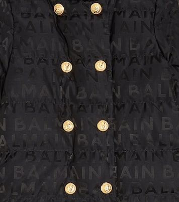 Logo down jacket | Balmain Kids