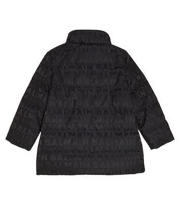 Logo down jacket | Balmain Kids