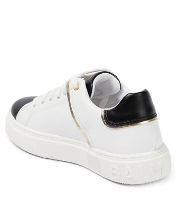 Leather sneakers | Balmain Kids
