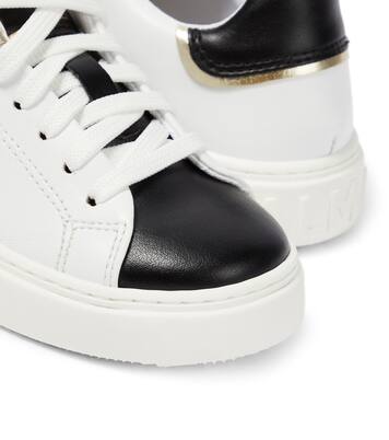 Leather sneakers | Balmain Kids