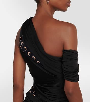 Miniabito in jersey con ruches | Marine Serre