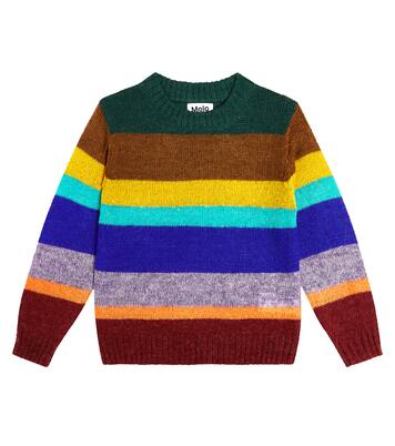 Berge striped alpaca wool-blend sweater | Molo