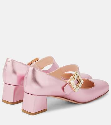 Escarpins Très Vivier en cuir métallisé | Roger Vivier