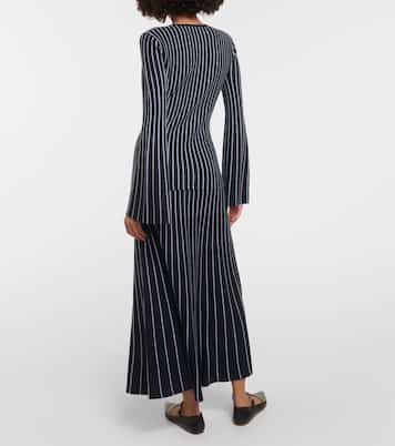 Top Lorcan rayé en laine et soie | Gabriela Hearst