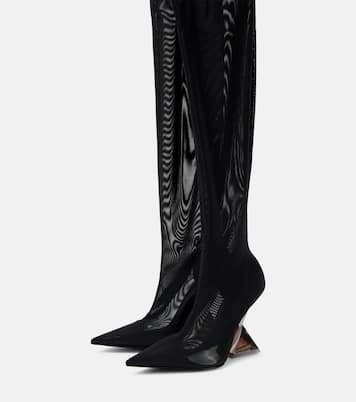 Cheopissima thigh high 105 boots  | The Attico