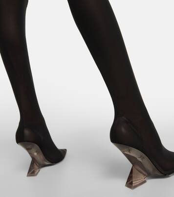 Cheopissima thigh high 105 boots  | The Attico