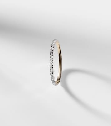 Ring aus 10kt Gelbgold mit Diamanten | Stone and Strand