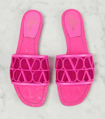 Pantoletten Toile Iconographe | Valentino Garavani